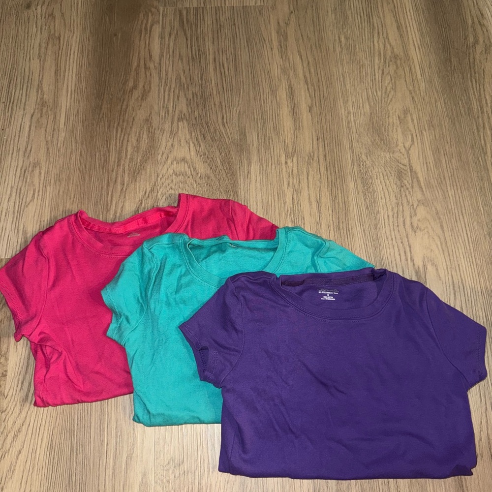 ⭐ Cherokee Kids Tees in Purple,‎ Teal, and Pink⭐